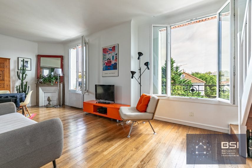 01 appartement Vieux Pont Nanterre séjour 1