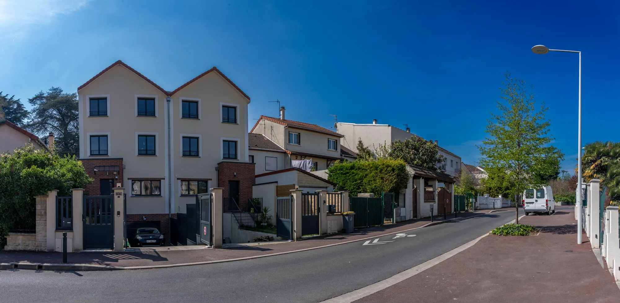 Rue Elisee Reclus - quartier Mont Valérien - Nanterre