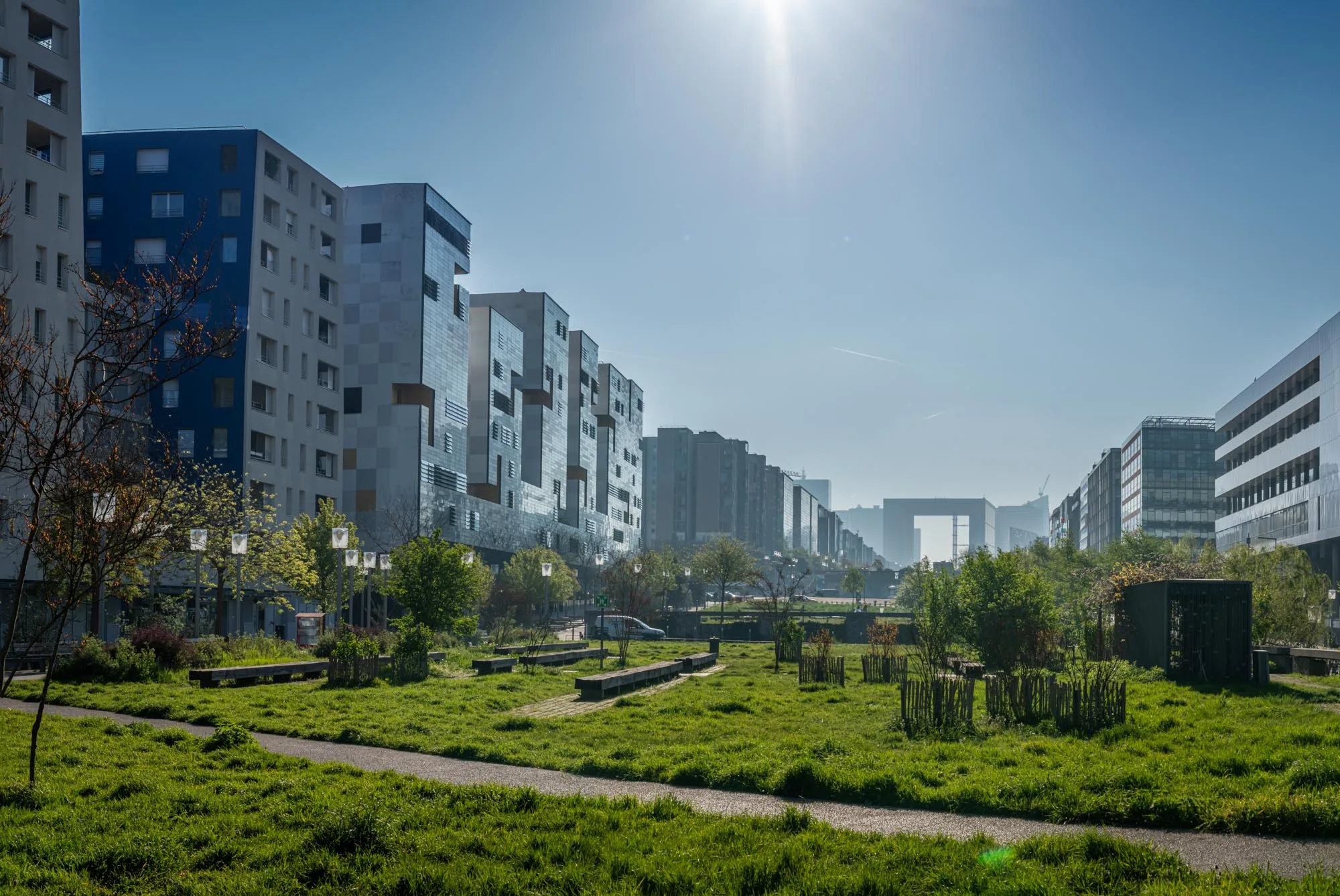 terrasse de l'Université - quartier Université - Nanterre 2 Terrasse de l'Université - quartier Université - Nanterre