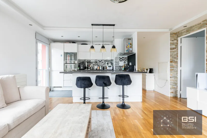 04 appartement 4 pièces 425 000 € quartier Université Nanterre cuisine